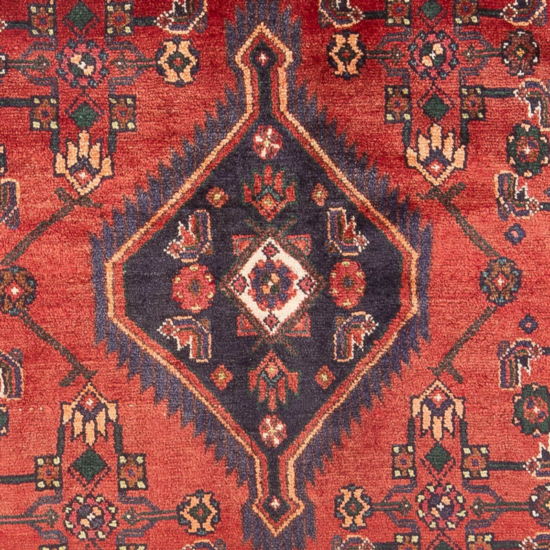 Alfombra persa - Nómada - Real - 217 x 129 cm - rojo