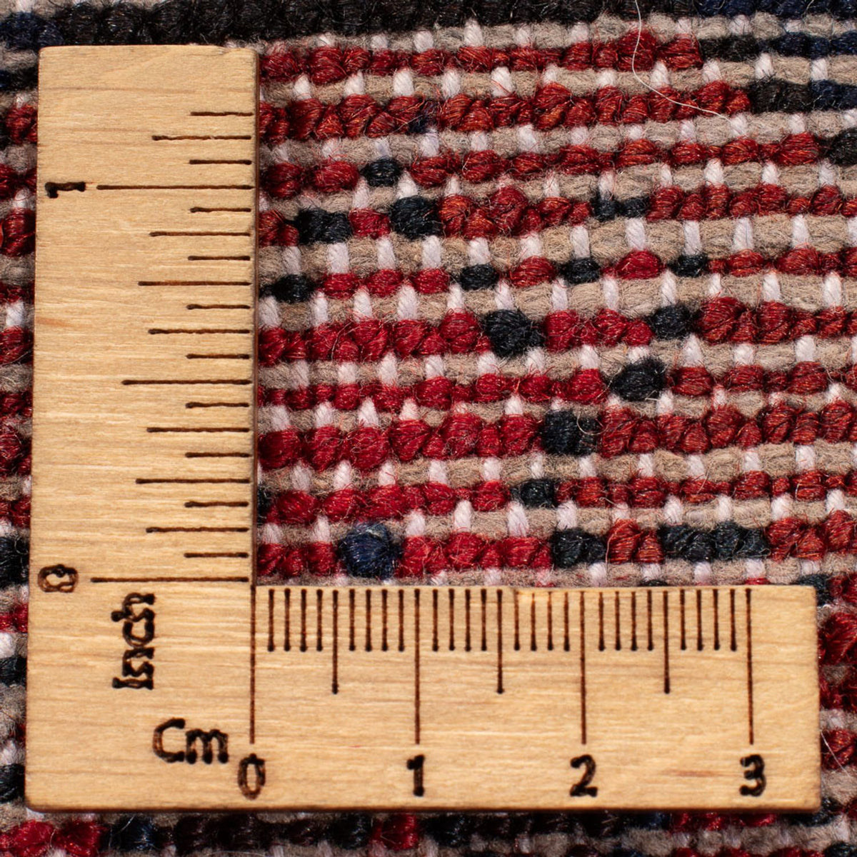 Alfombra persa - Nómada - Real - 203 x 138 cm - azul oscuro