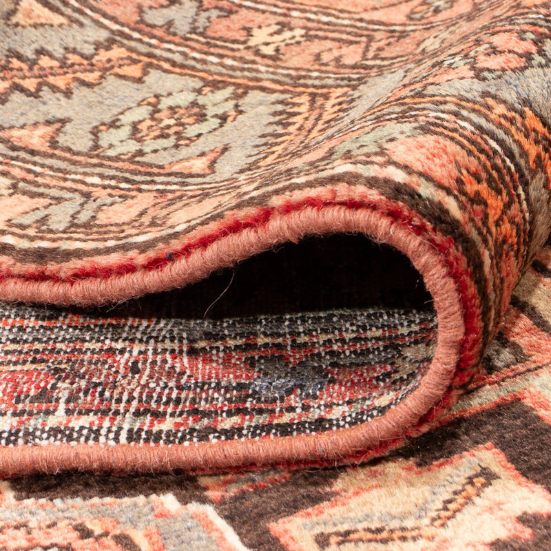 Alfombra persa - Nómada - Real - 221 x 141 cm - rojo