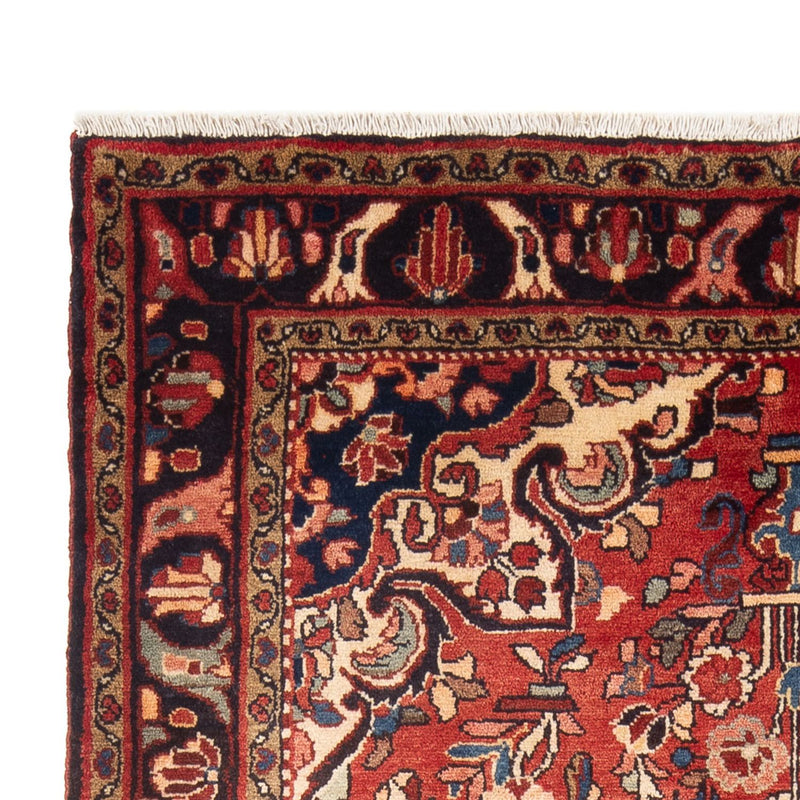 Alfombra persa - Nómada - Real - 241 x 150 cm - rojo
