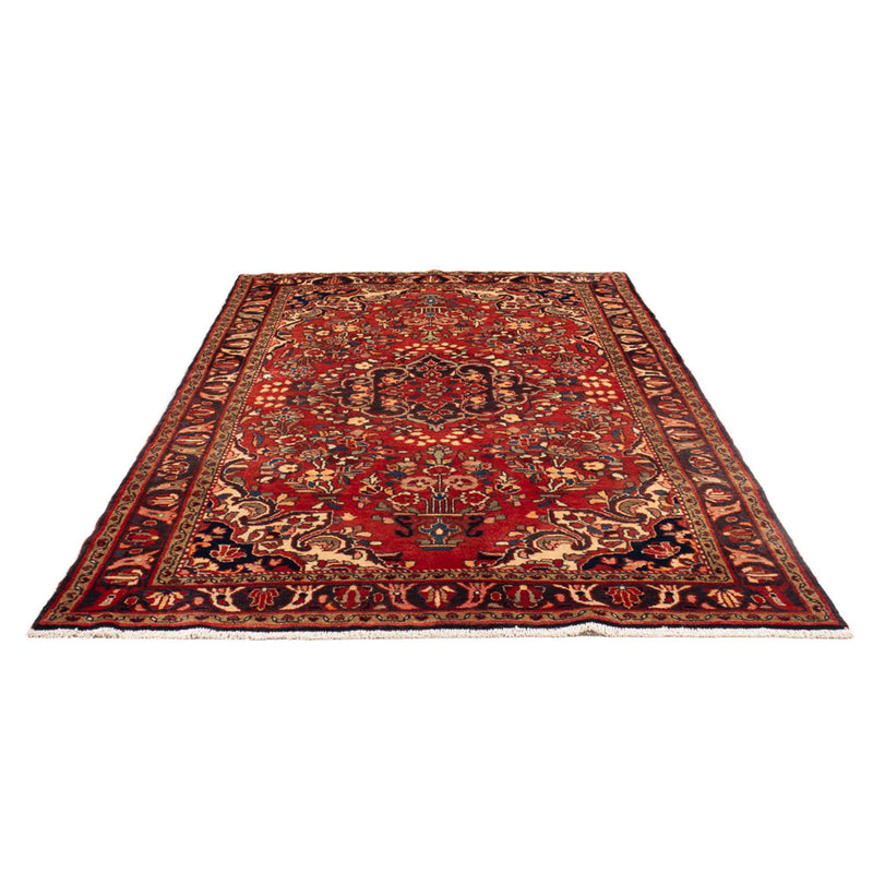 Alfombra persa - Nómada - Real - 241 x 150 cm - rojo
