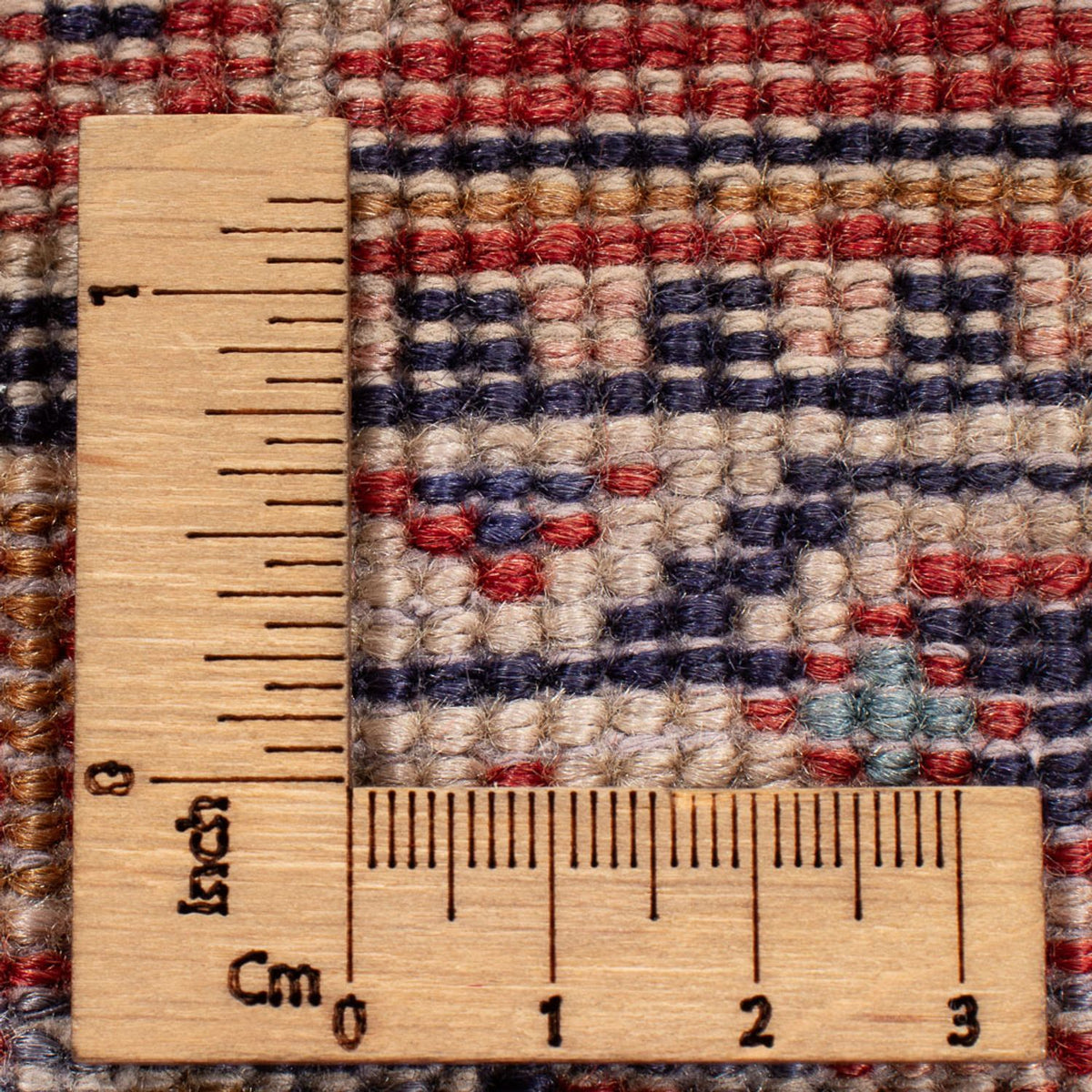 Alfombra persa - Nómada - Real - 208 x 126 cm - rojo