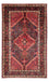 Alfombra persa - Nómada - Real - 228 x 141 cm - azul oscuro