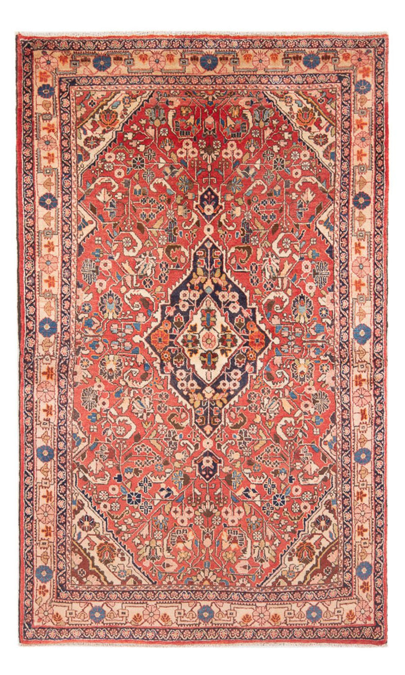 Alfombra persa - Nómada - Real - 210 x 125 cm - rojo