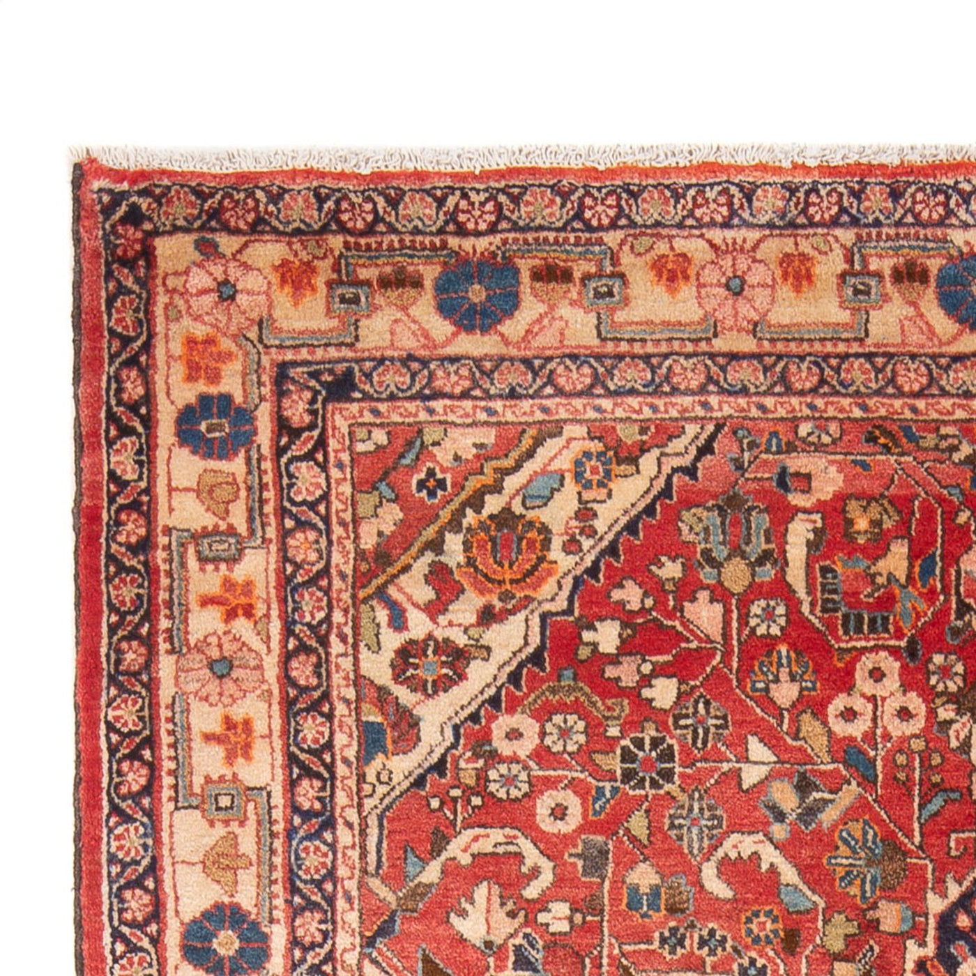Alfombra persa - Nómada - Real - 210 x 125 cm - rojo
