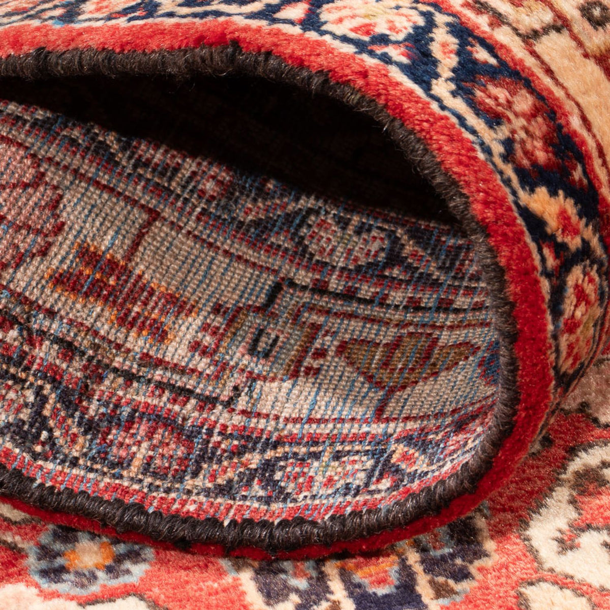 Alfombra persa - Nómada - Real - 210 x 125 cm - rojo