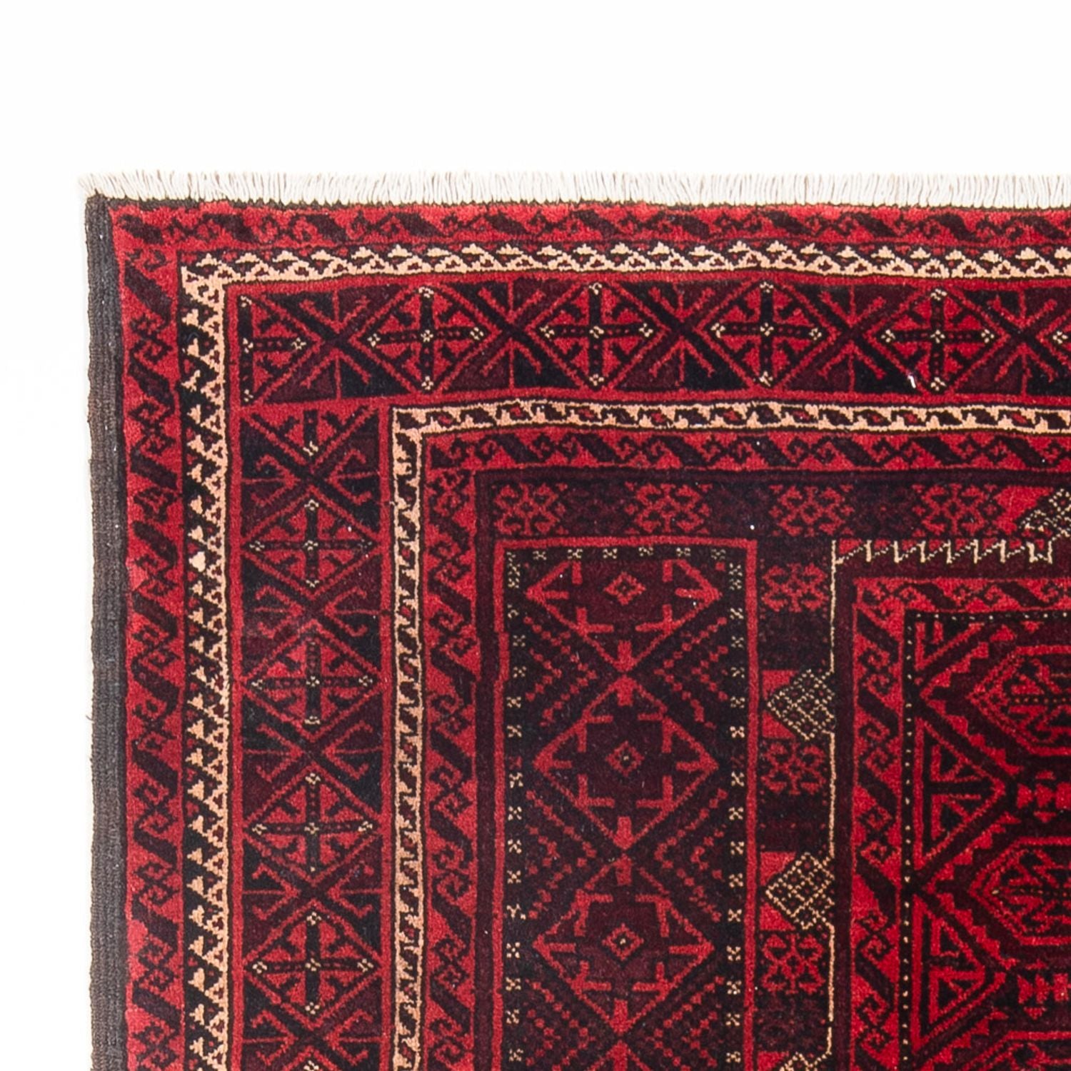 Alfombra de pasillo Alfombra persa - Nómada - 245 x 125 cm - azul oscuro
