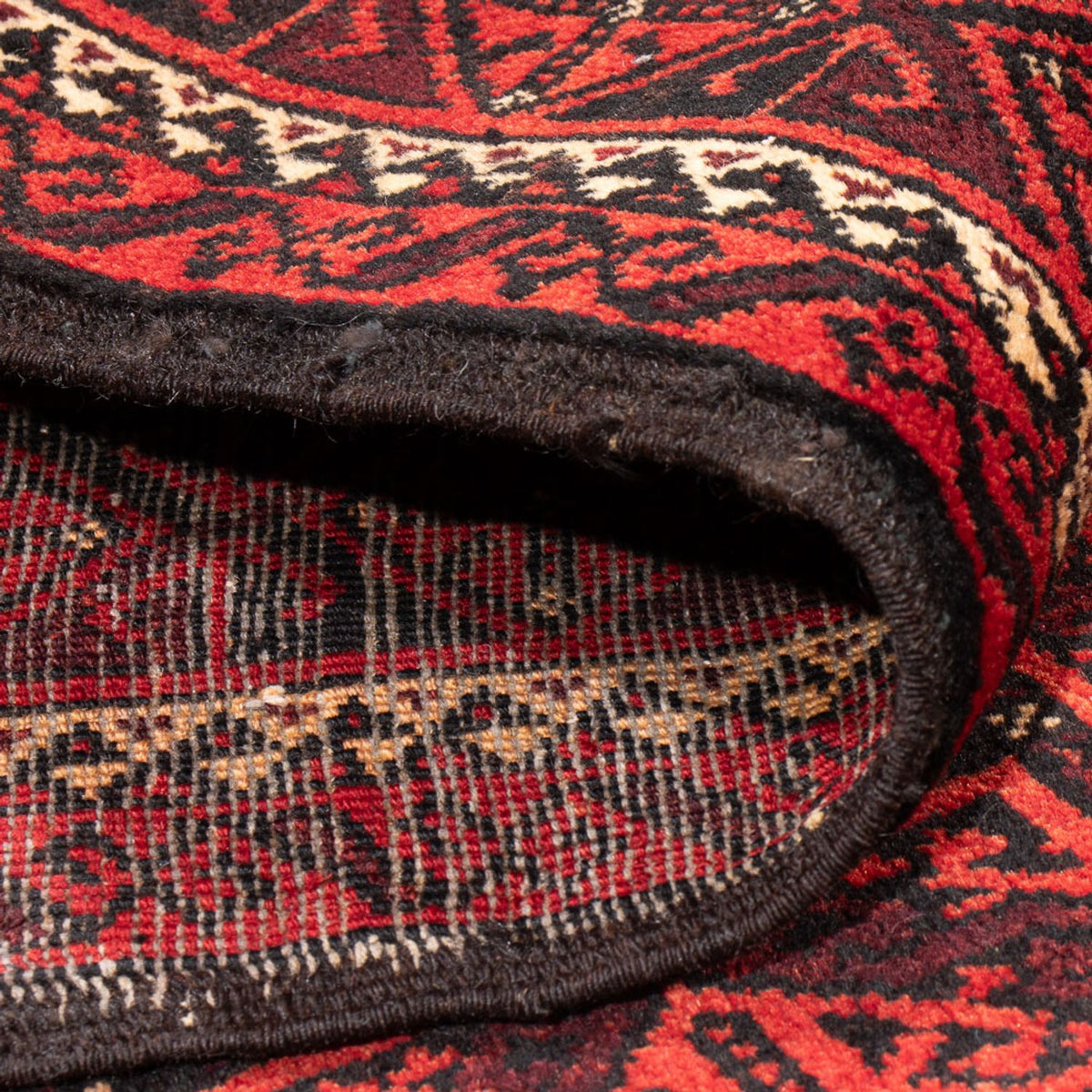 Alfombra de pasillo Alfombra persa - Nómada - 245 x 125 cm - azul oscuro