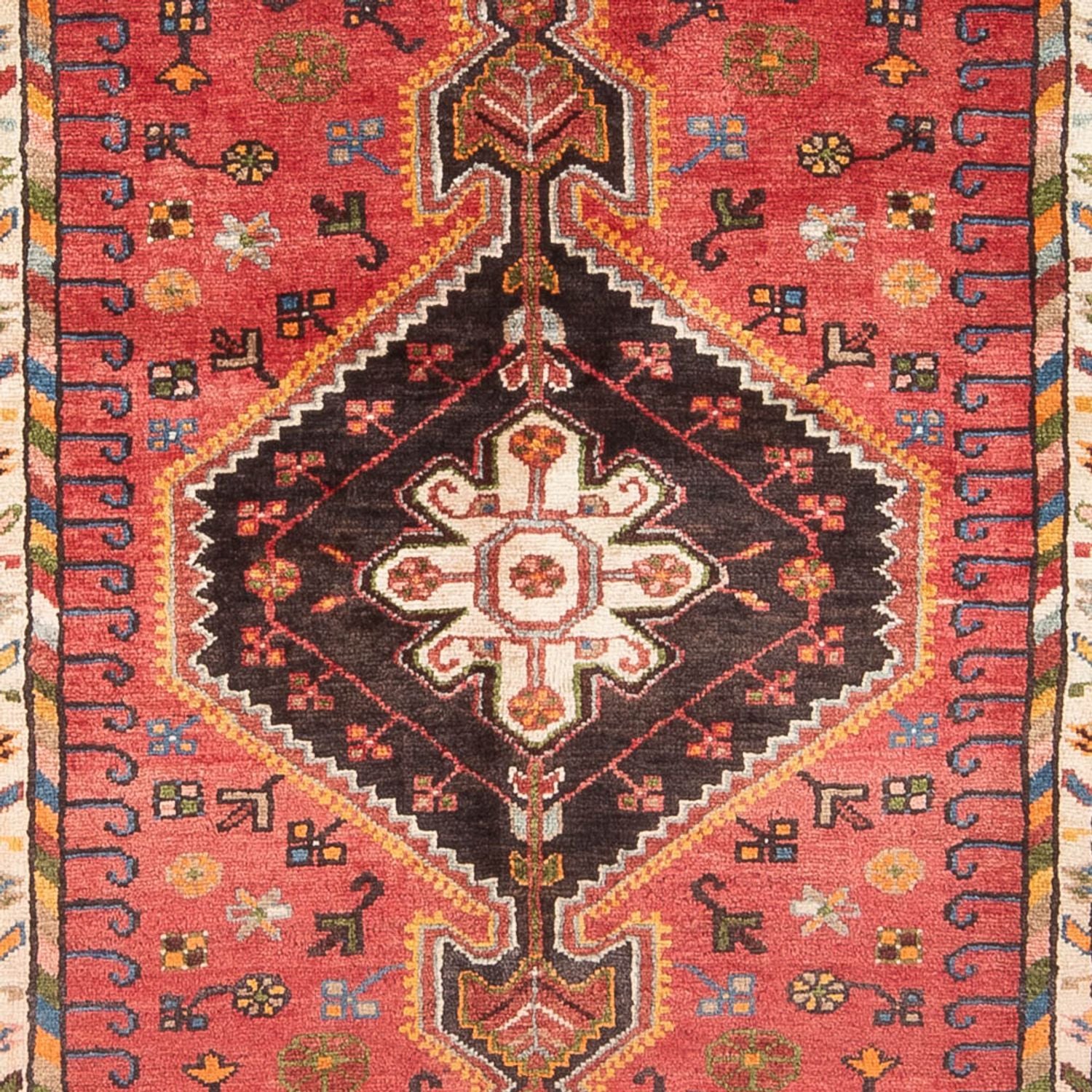 Alfombra de pasillo Alfombra persa - Nómada - 232 x 129 cm - rojo