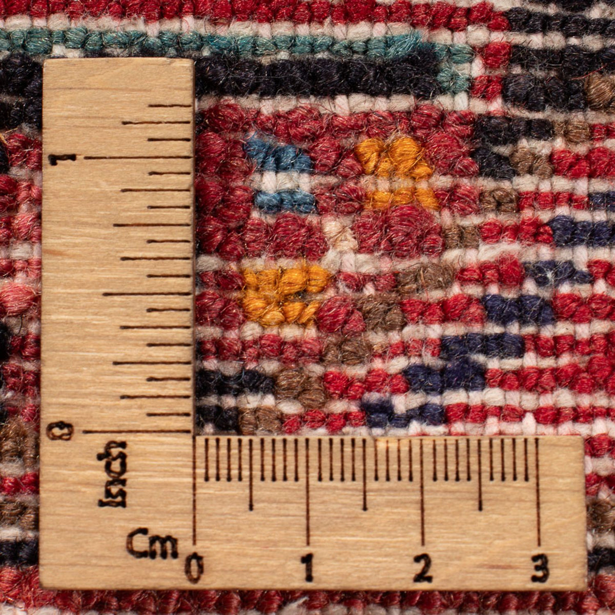 Alfombra persa - Nómada - Real - 189 x 113 cm - rojo