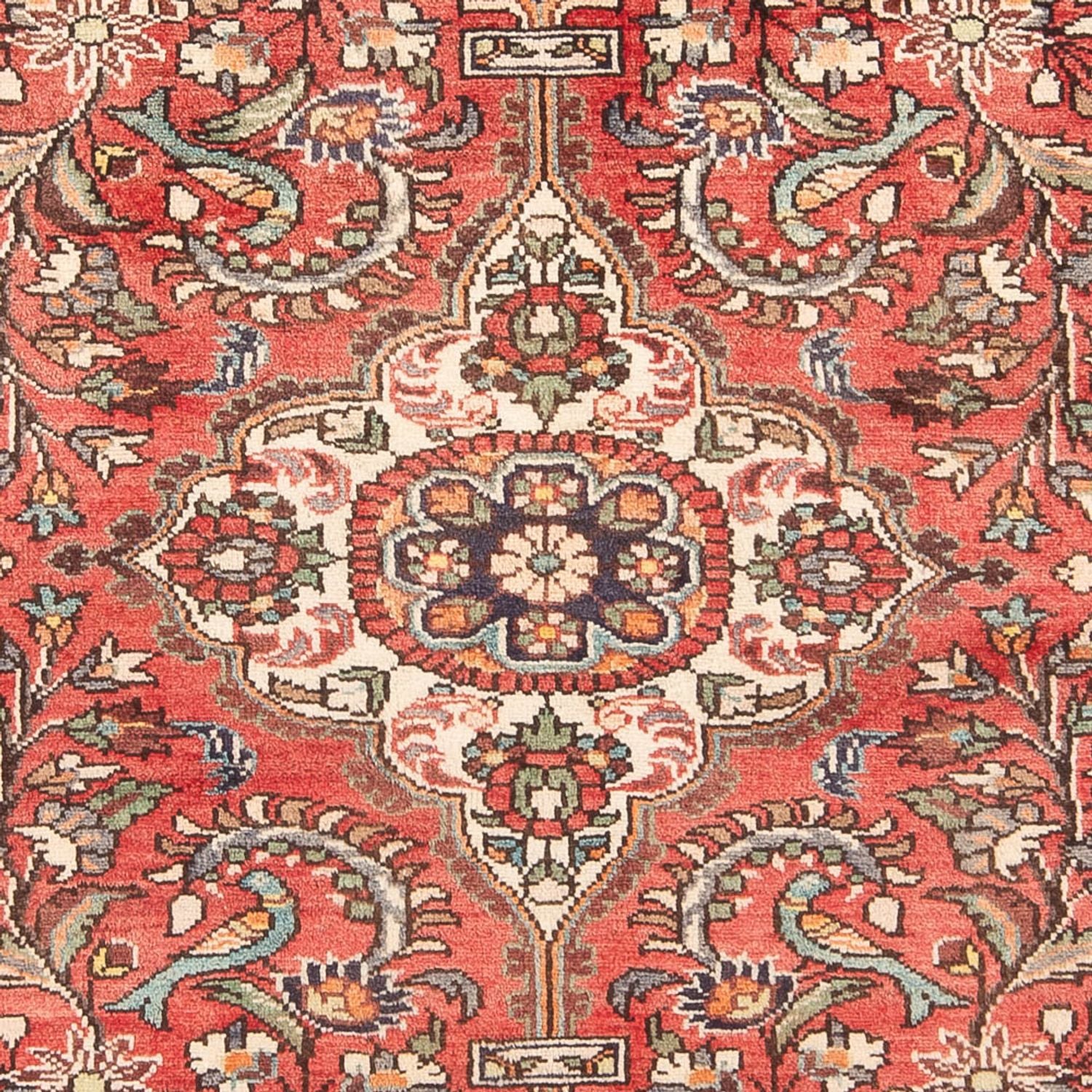 Alfombra persa - Nómada - Real - 225 x 142 cm - rojo