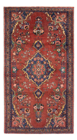 Alfombra persa - Nómada - Real - 212 x 118 cm - rojo