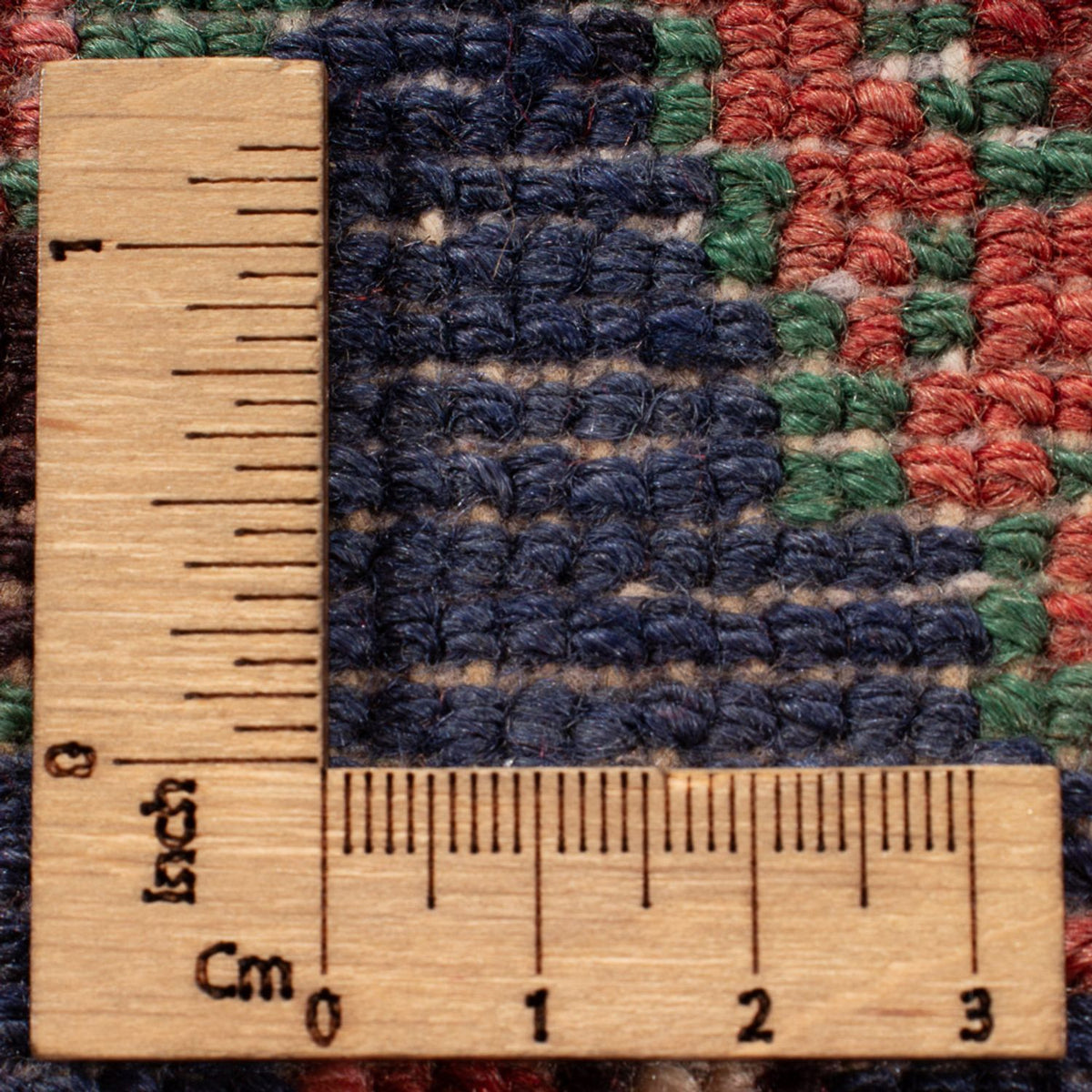 Alfombra persa - Nómada - Real - 212 x 118 cm - rojo