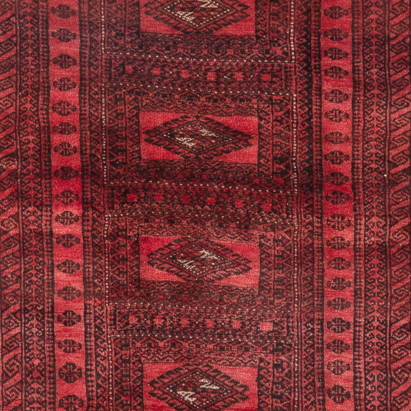 Alfombra persa - Nómada - Real - 241 x 130 cm - azul oscuro