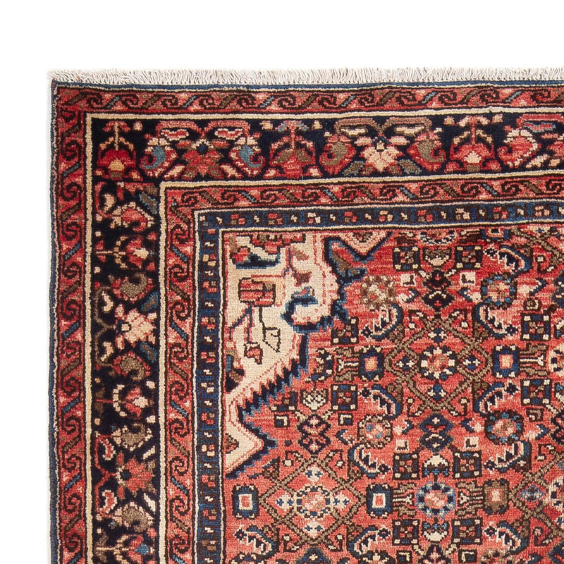 Alfombra persa - Nómada - Real - 204 x 145 cm - rojo