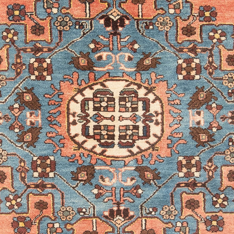 Alfombra persa - Nómada - Real - 190 x 136 cm - naranja