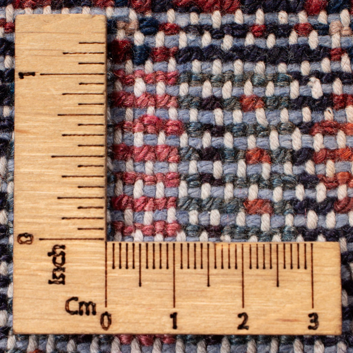 Alfombra de pasillo Alfombra persa - Nómada - 233 x 112 cm - azul oscuro