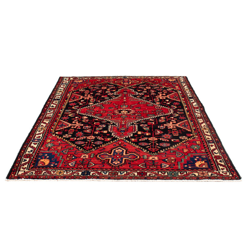 Alfombra persa - Nómada - Real - 215 x 139 cm - azul oscuro