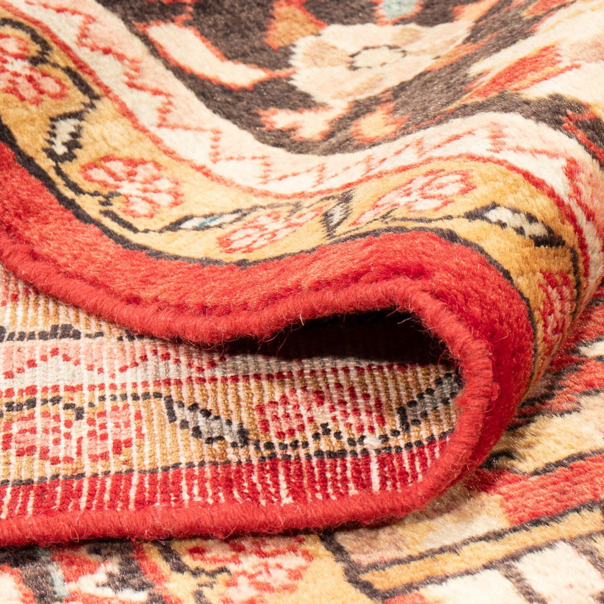 Alfombra persa - Nómada - Real - 226 x 165 cm - rojo