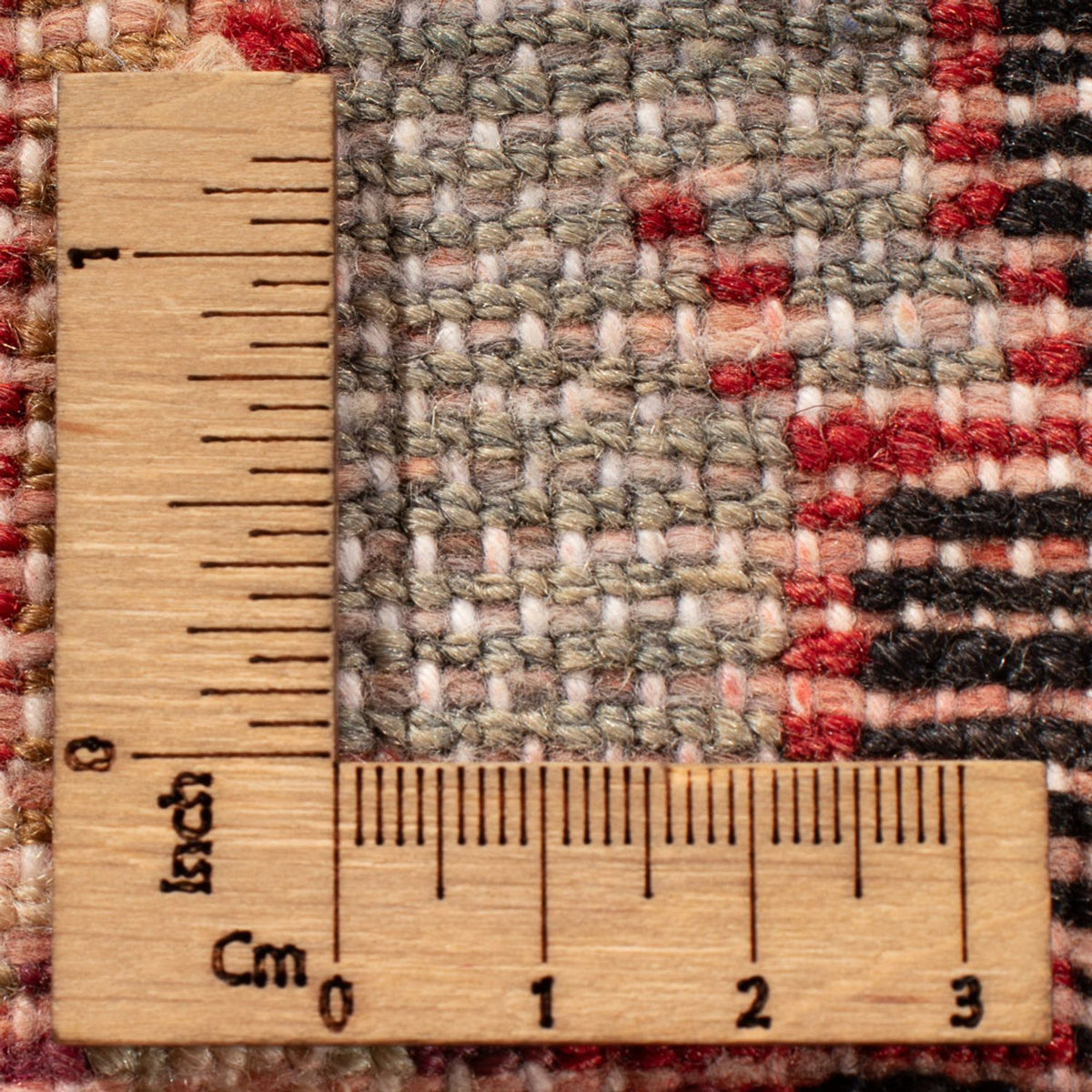 Alfombra persa - Nómada - Real - 226 x 165 cm - rojo