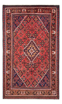 Alfombra persa - Nómada - Real - 217 x 133 cm - rojo