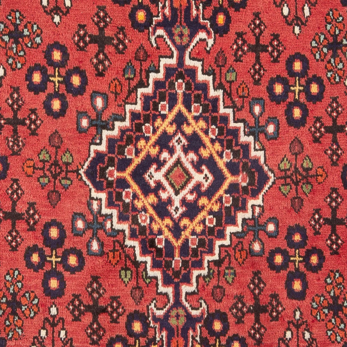 Alfombra persa - Nómada - Real - 217 x 133 cm - rojo