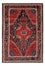 Alfombra persa - Nómada - Real - 189 x 123 cm - azul oscuro