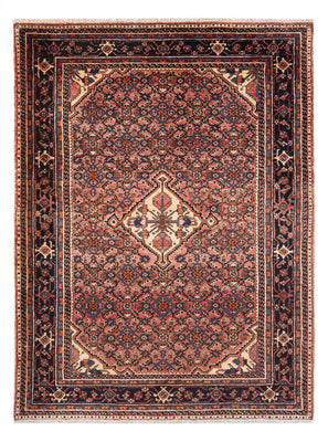 Alfombra persa - Nómada - Real - 211 x 148 cm - rojo