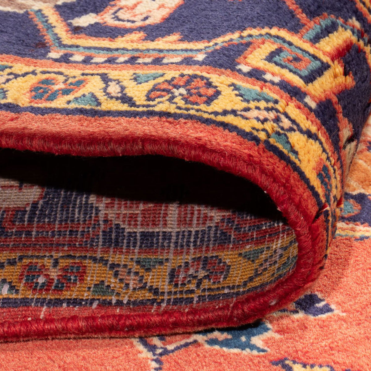 Alfombra de pasillo Alfombra persa - Nómada - 254 x 127 cm - rojo