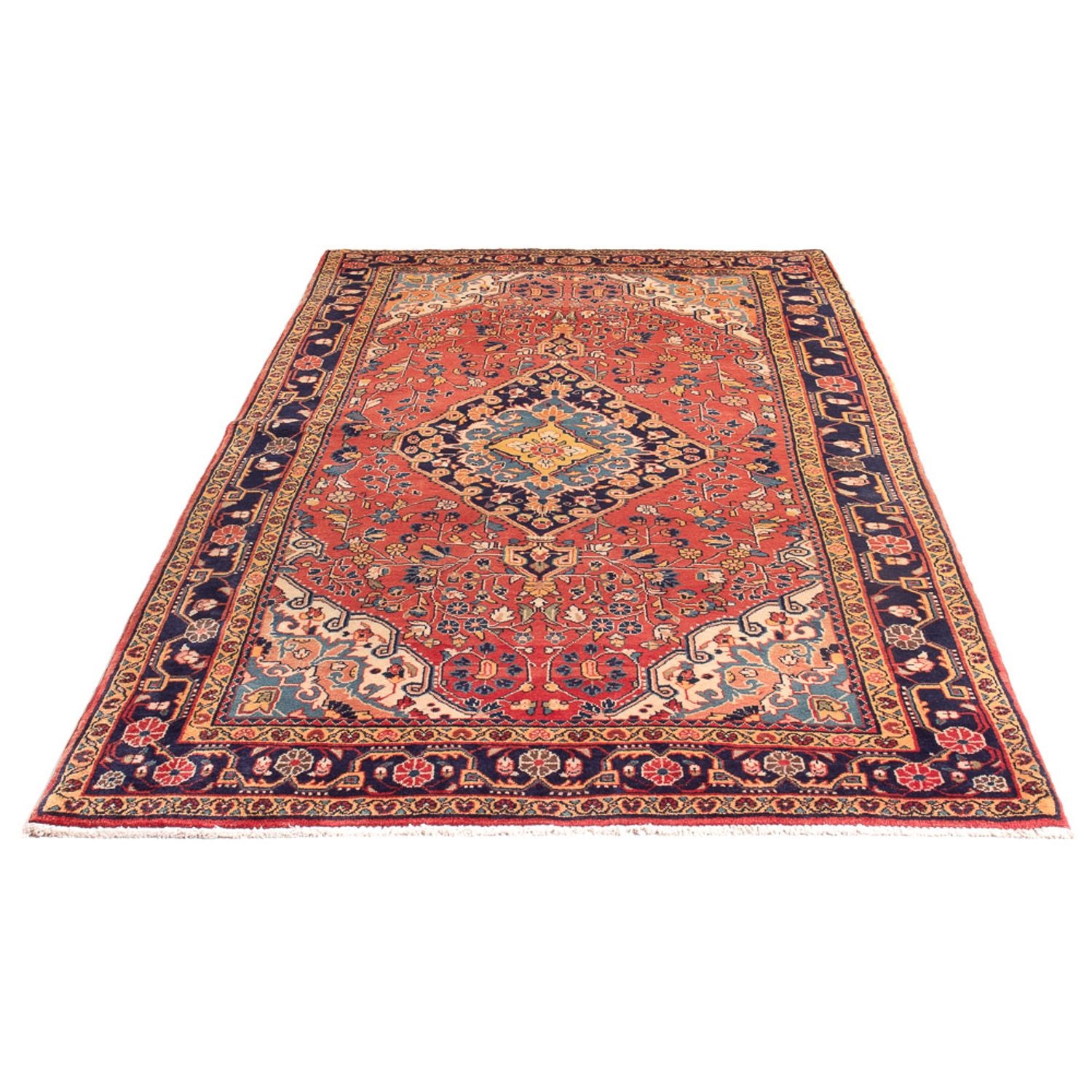 Alfombra de pasillo Alfombra persa - Nómada - 254 x 127 cm - rojo