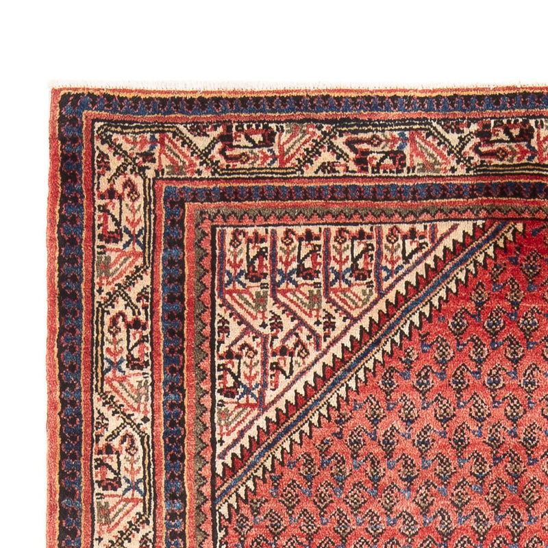 Alfombra persa - Nómada - Real - 202 x 130 cm - rojo