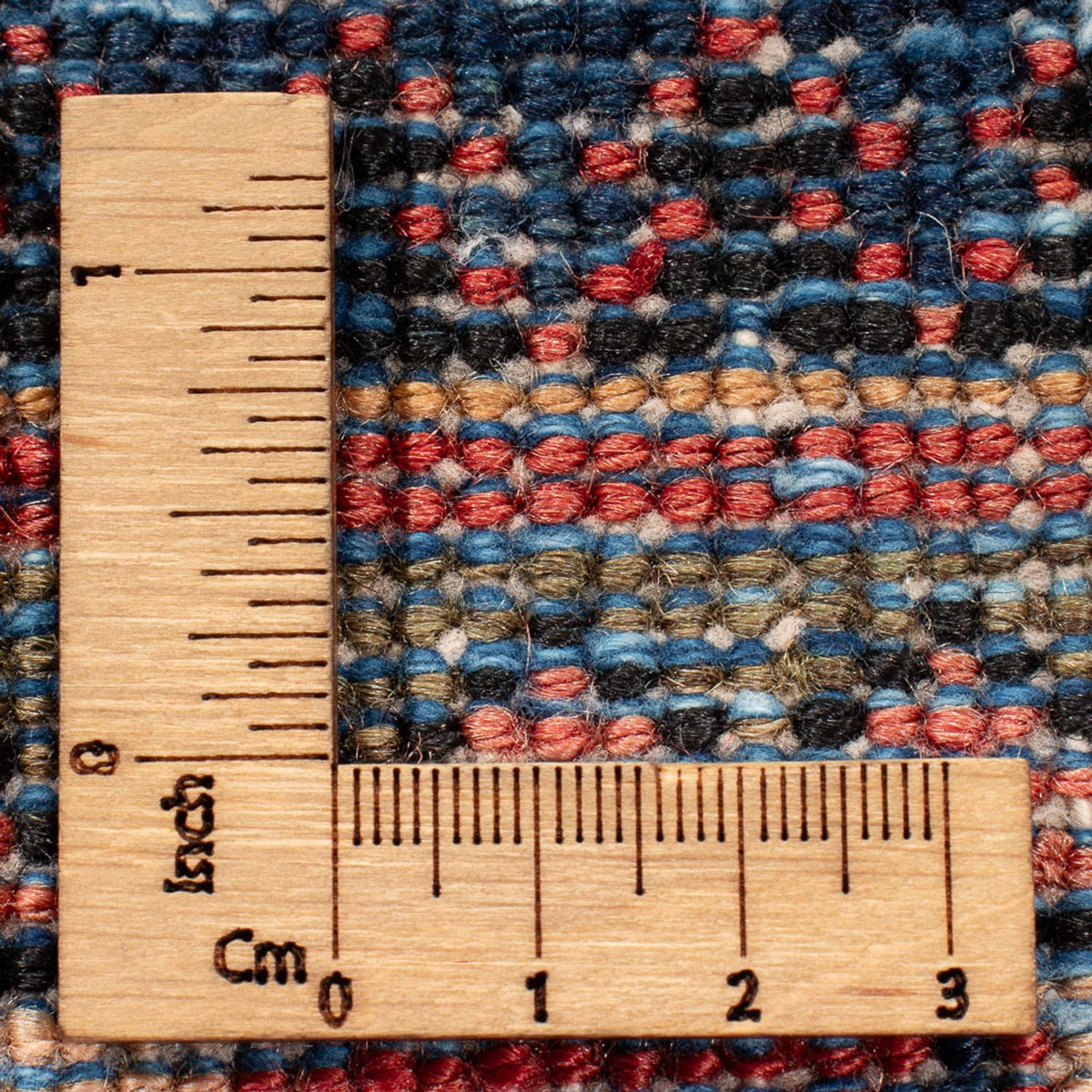 Alfombra persa - Nómada - Real - 202 x 130 cm - rojo