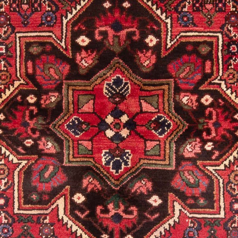 Alfombra persa - Nómada - Real - 225 x 156 cm - rojo