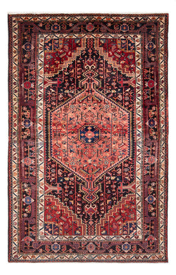 Alfombra persa - Nómada - Real - 232 x 145 cm - azul oscuro