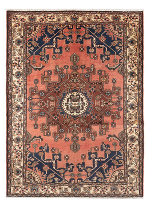 Alfombra persa - Nómada - Real - 197 x 132 cm - rojo