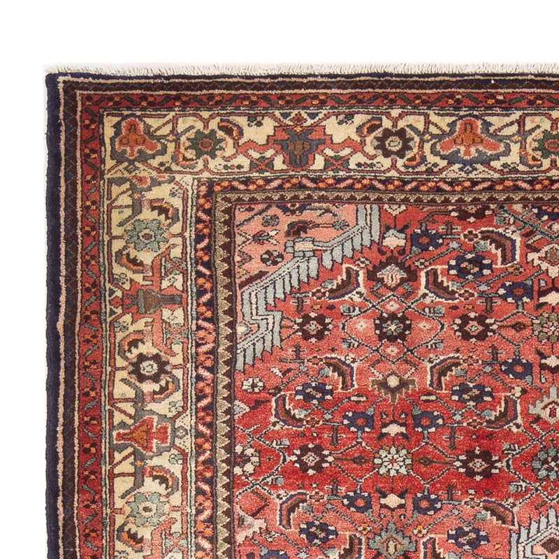 Alfombra persa - Nómada - Real - 213 x 151 cm - rojo