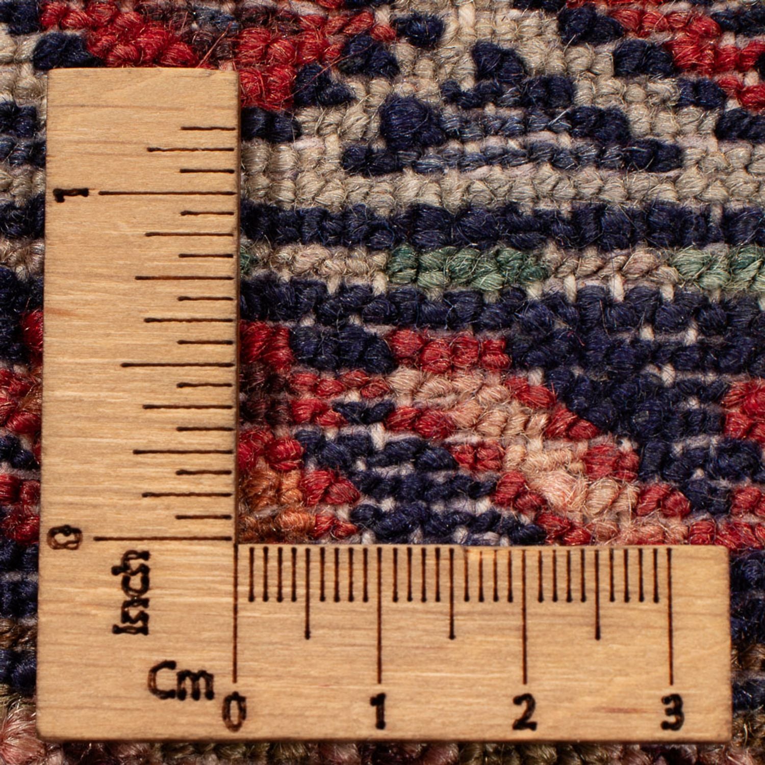 Alfombra persa - Nómada - Real - 213 x 151 cm - rojo