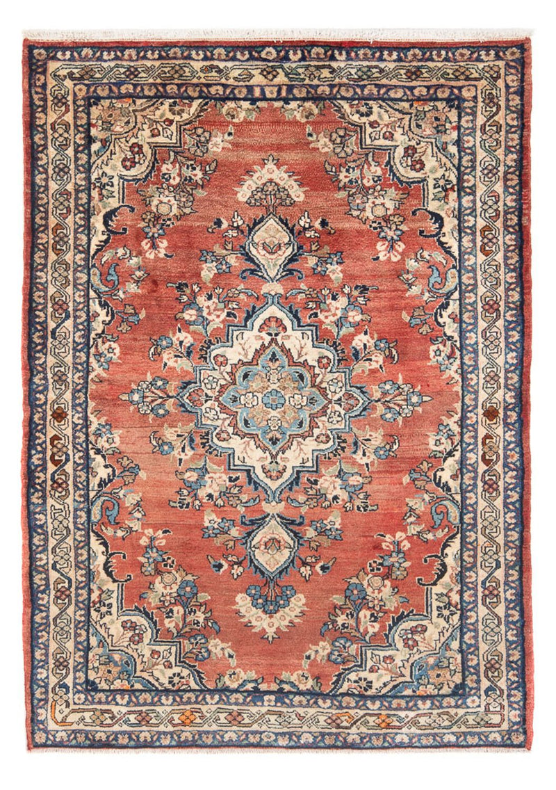 Alfombra persa - Nómada - Real - 200 x 135 cm - rojo