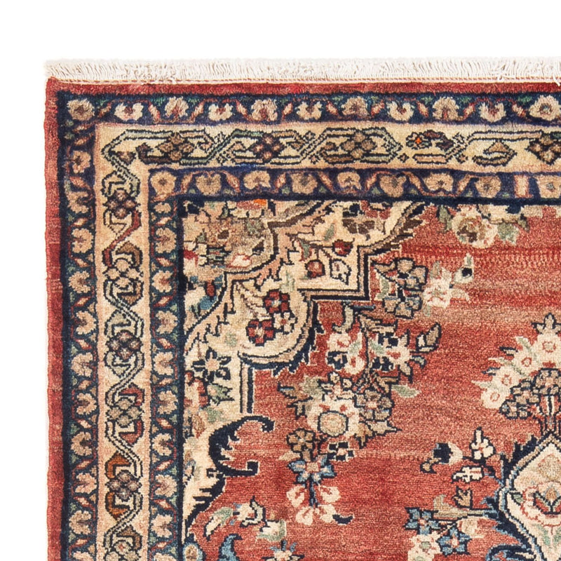 Alfombra persa - Nómada - Real - 200 x 135 cm - rojo