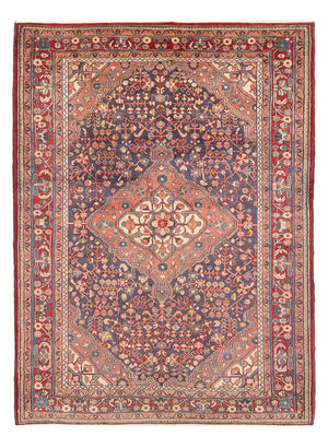 Alfombra persa - Nómada - Real - 207 x 138 cm - azul
