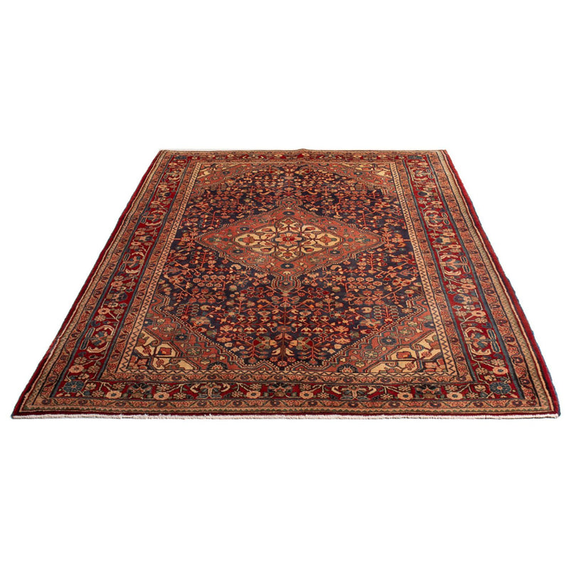 Alfombra persa - Nómada - Real - 207 x 138 cm - azul