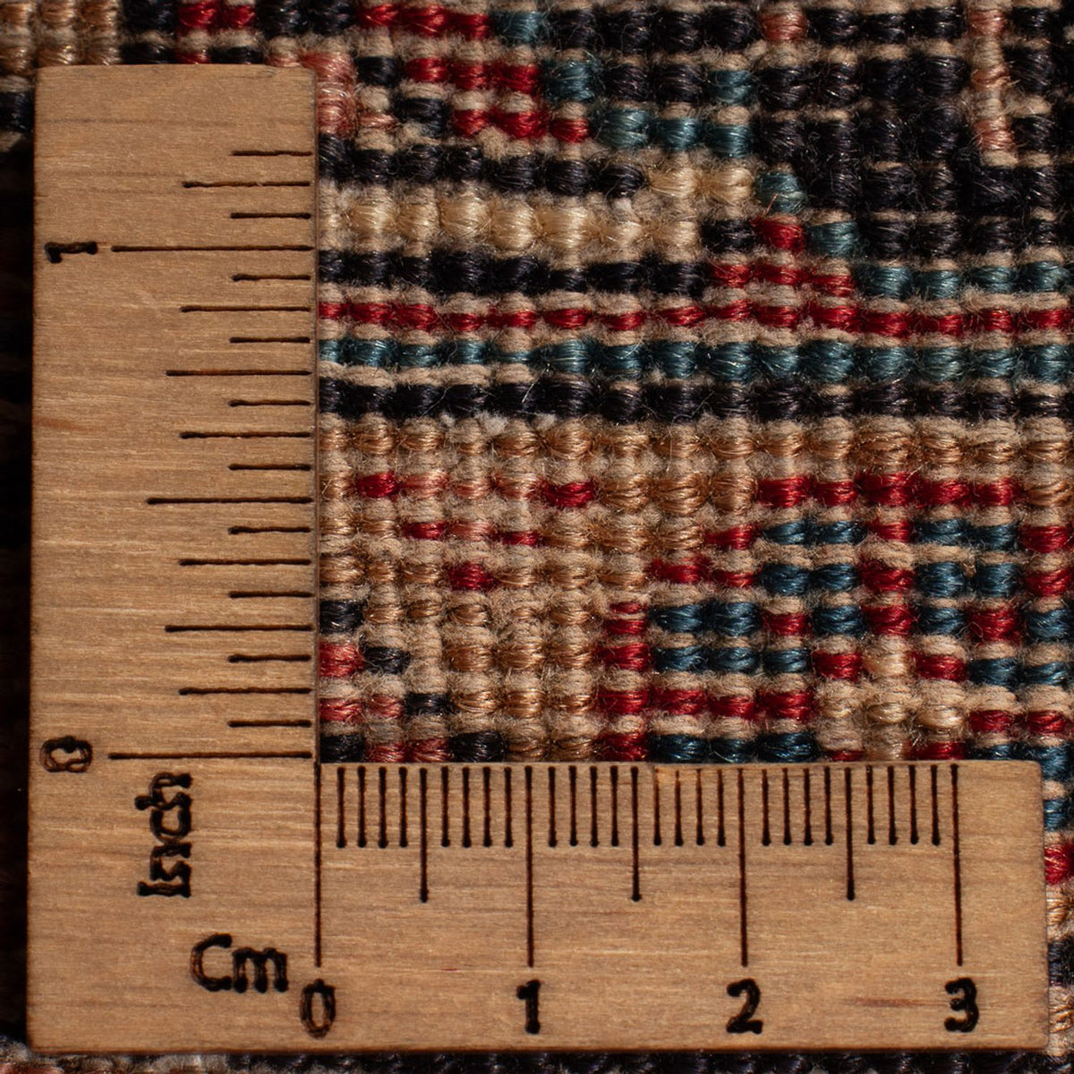 Alfombra persa - Nómada - Real - 207 x 138 cm - azul