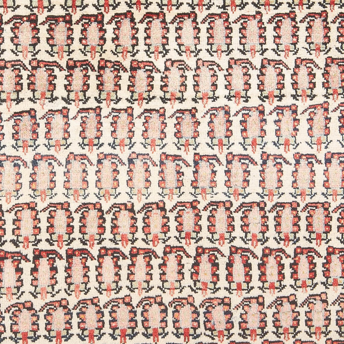 Alfombra persa - Nómada - Real - 216 x 125 cm - rojo