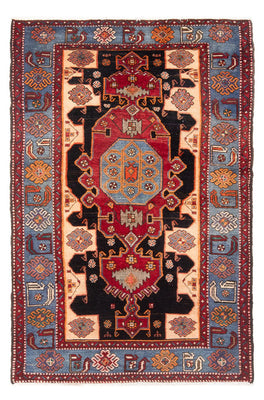 Alfombra persa - Nómada - 203 x 125 cm - azul oscuro