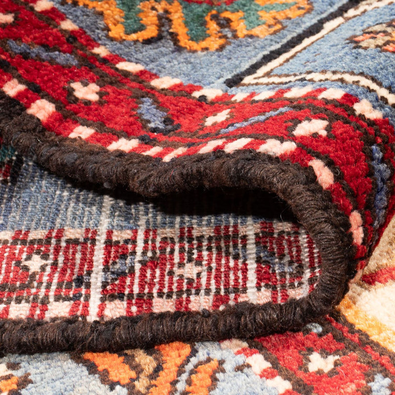 Alfombra persa - Nómada - 203 x 125 cm - azul oscuro