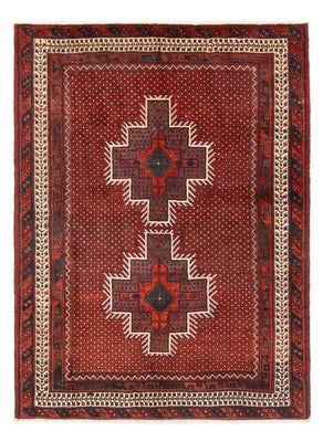 Alfombra persa - Nómada - 186 x 131 cm - rojo