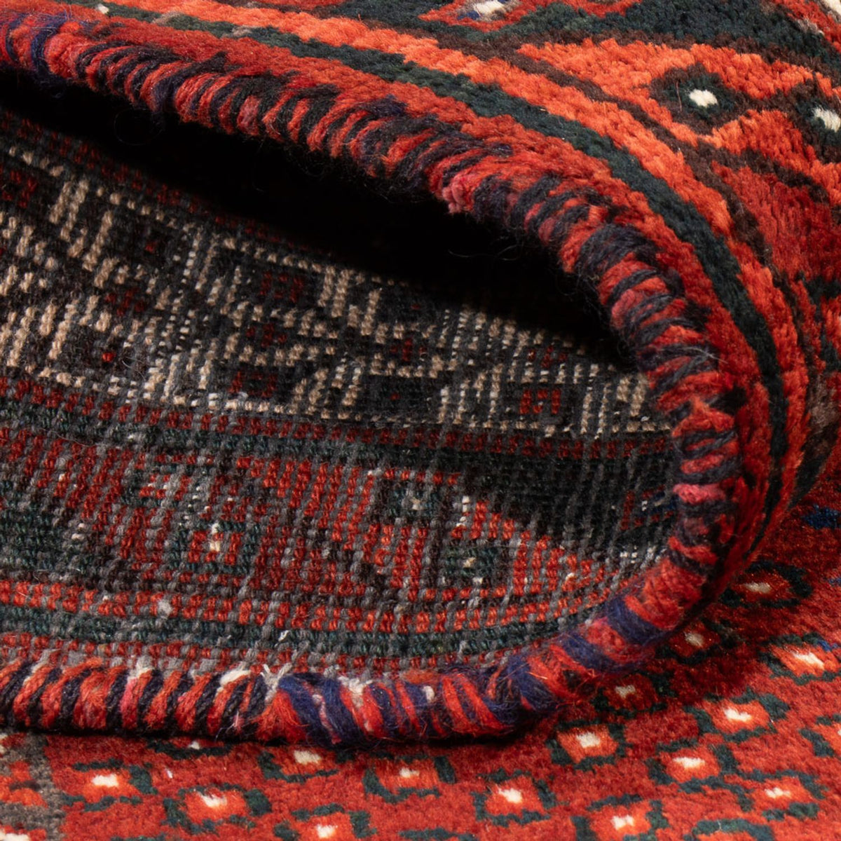 Alfombra persa - Nómada - 186 x 131 cm - rojo