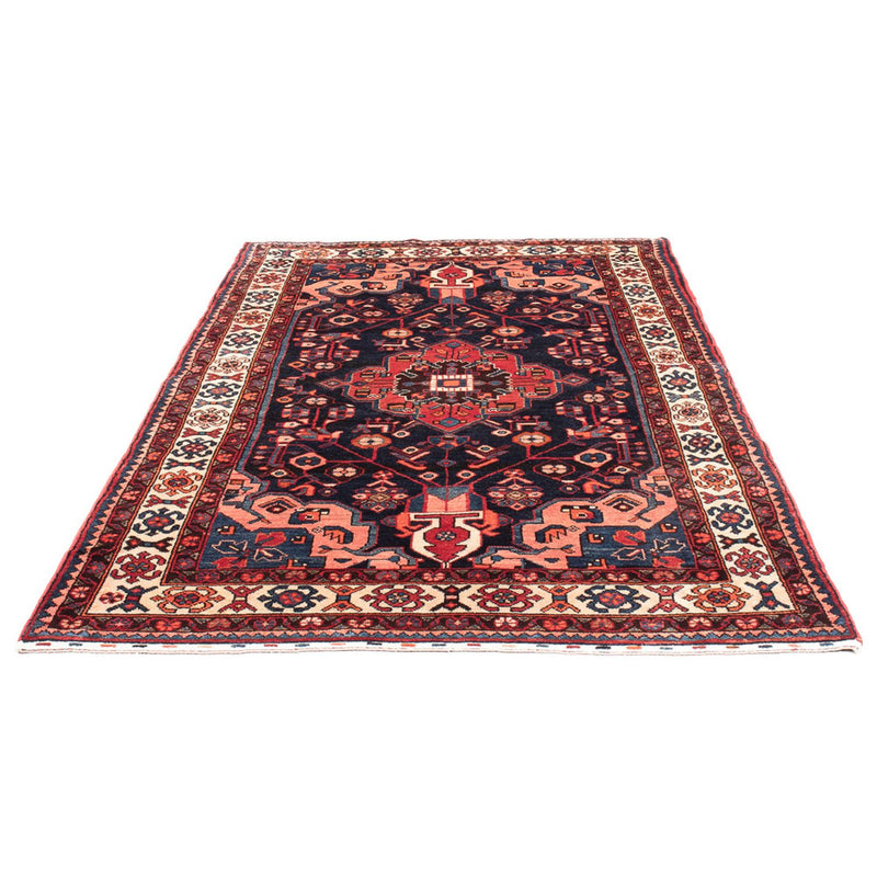 Alfombra persa - Nómada - 215 x 131 cm - azul oscuro