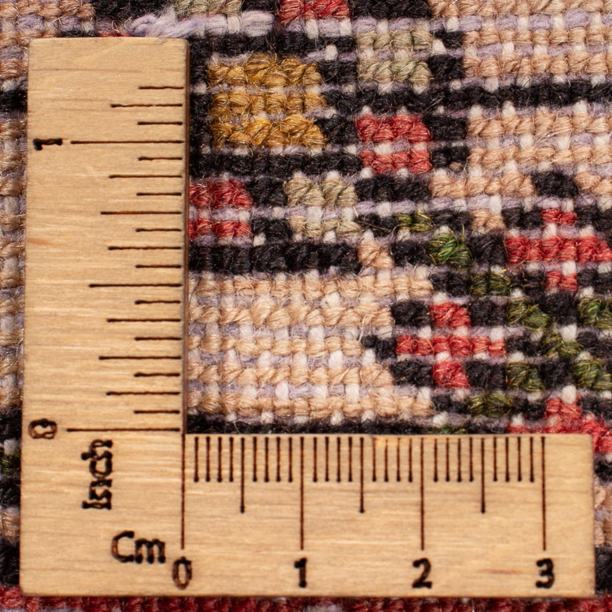 Alfombra persa - Nómada - 190 x 155 cm - rojo