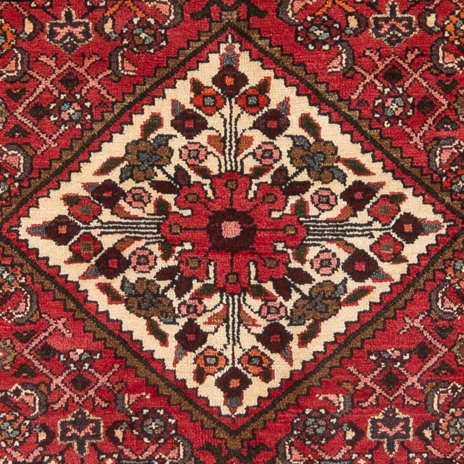 Alfombra persa - Nómada - 195 x 147 cm - rojo